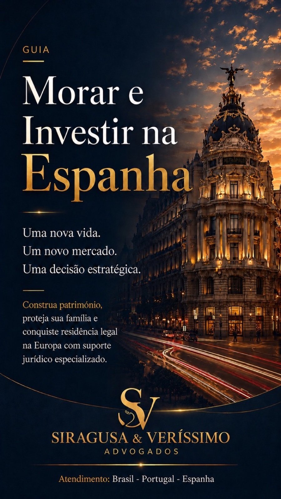 Capa do Guia Morar e Investir na Espanha